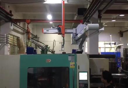 Application of Two Axis Pulse Control System for Injection Molding Manipulators - Applied to Standard Manipulators